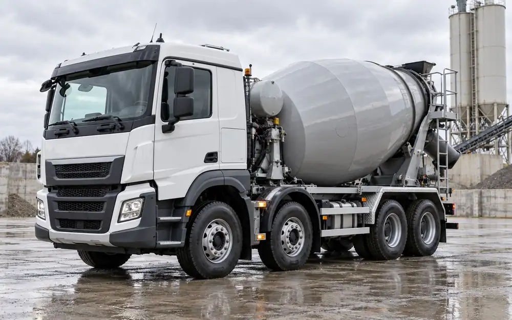 10 m³ concrete mixer truck equipment image
