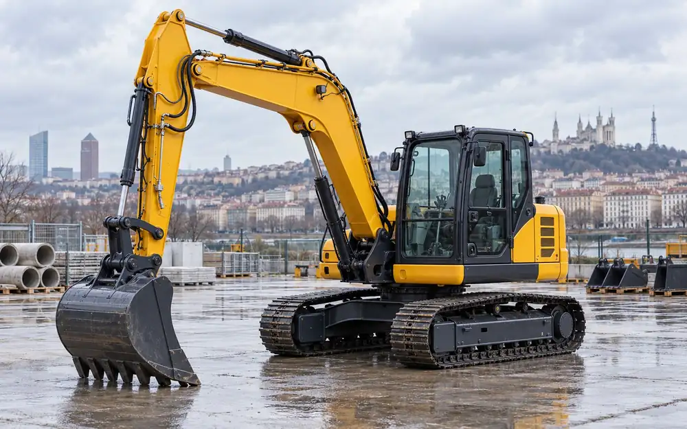 14-tonne tracked excavator equipment image