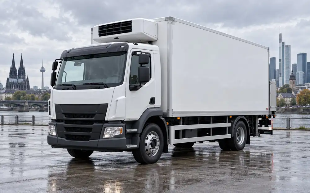 18-tonne refrigerated rigid truck equipment image