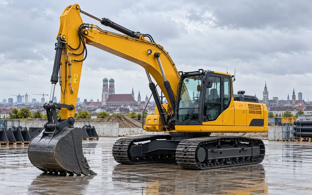 22-tonne tracked excavator equipment image