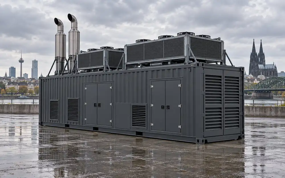 2,500 kVA high-capacity generator equipment image