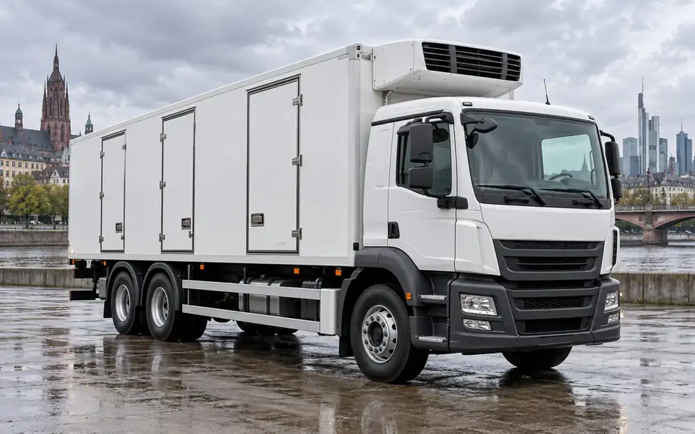 26-tonne multi-temperature refrigerated truck equipment image