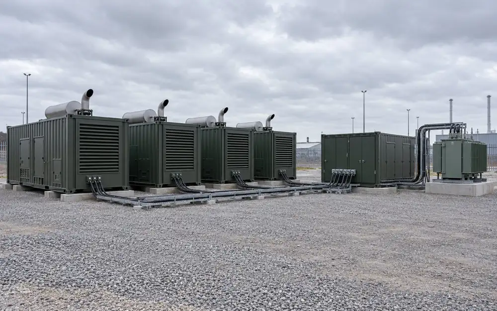 3–10 MW modular temporary power package equipment image