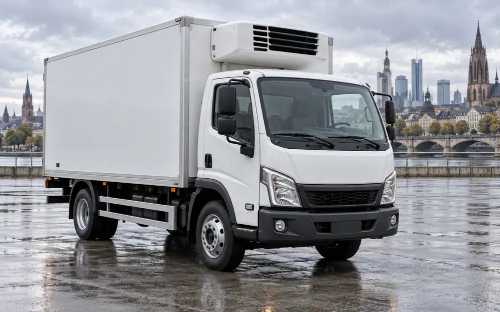 3.5-tonne refrigerated box truck equipment image