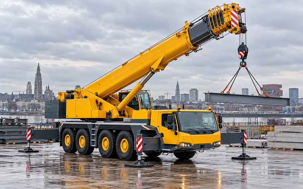60-tonne all-terrain mobile crane equipment image