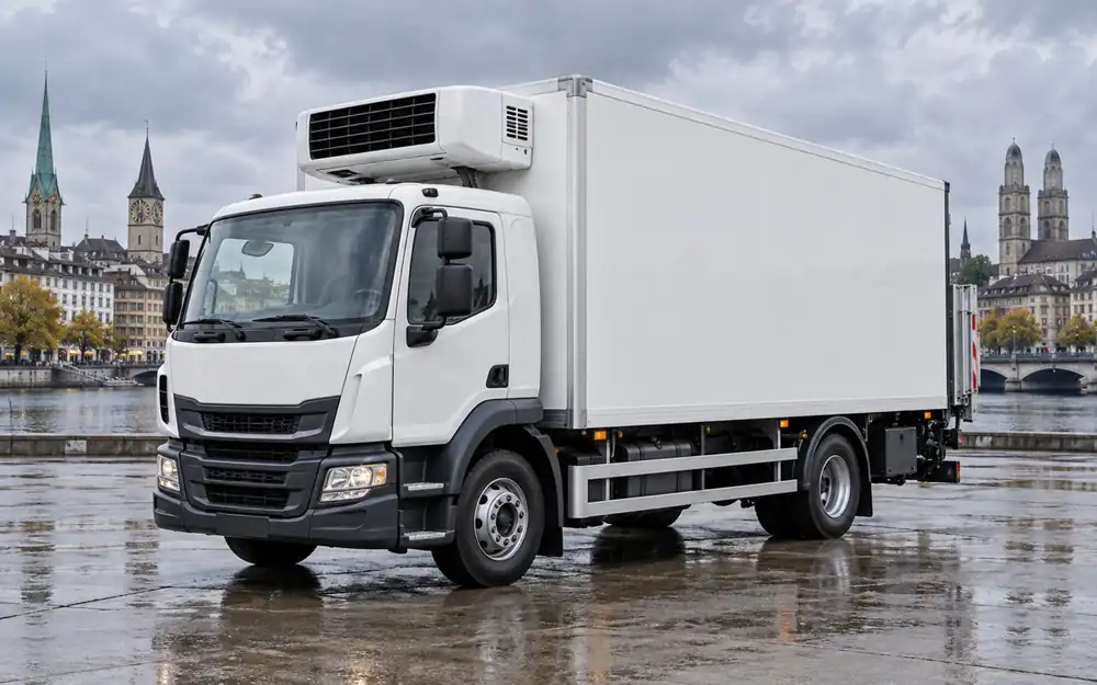 7.5-tonne refrigerated box truck equipment image