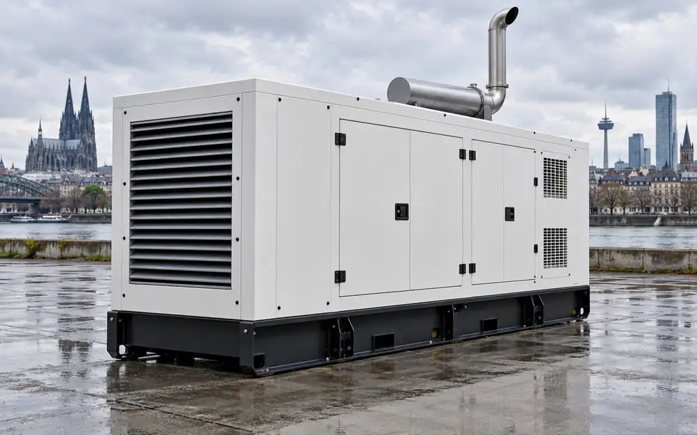 750 kVA silent diesel generator equipment image