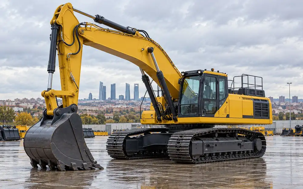 90-tonne tracked excavator equipment image