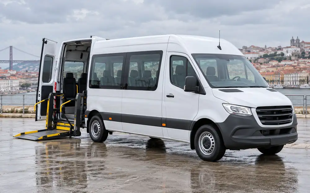 Accessible passenger minibus equipment image