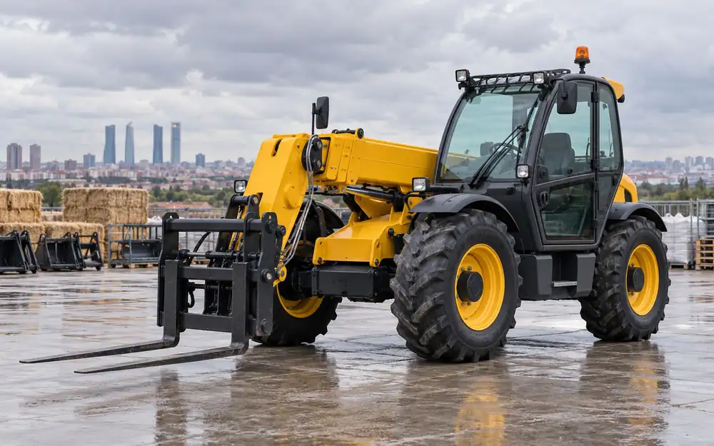 Agricultural telehandler equipment image