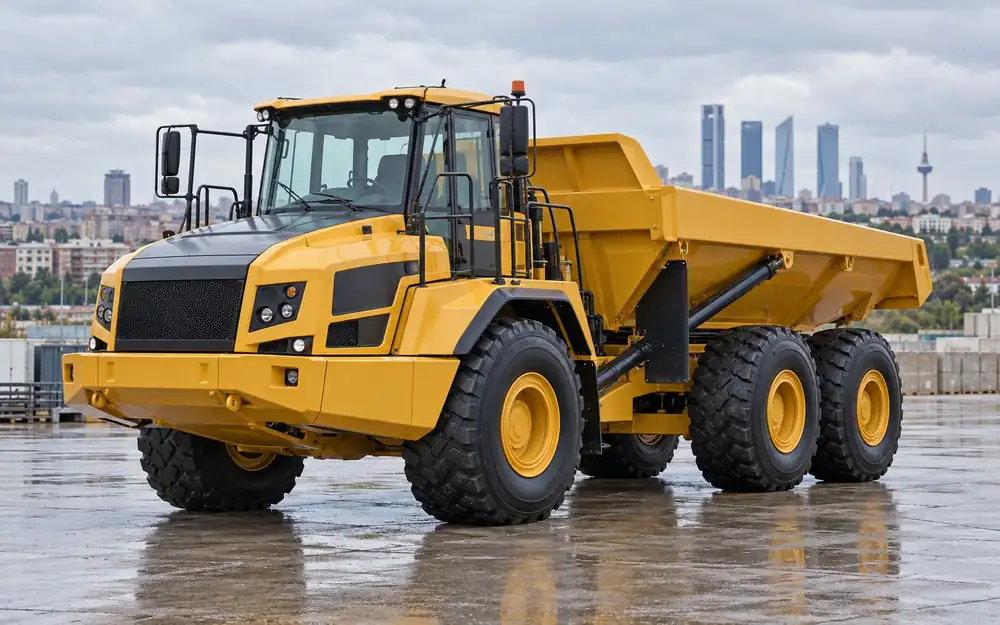 Articulated dump truck, 30-tonne payload equipment image