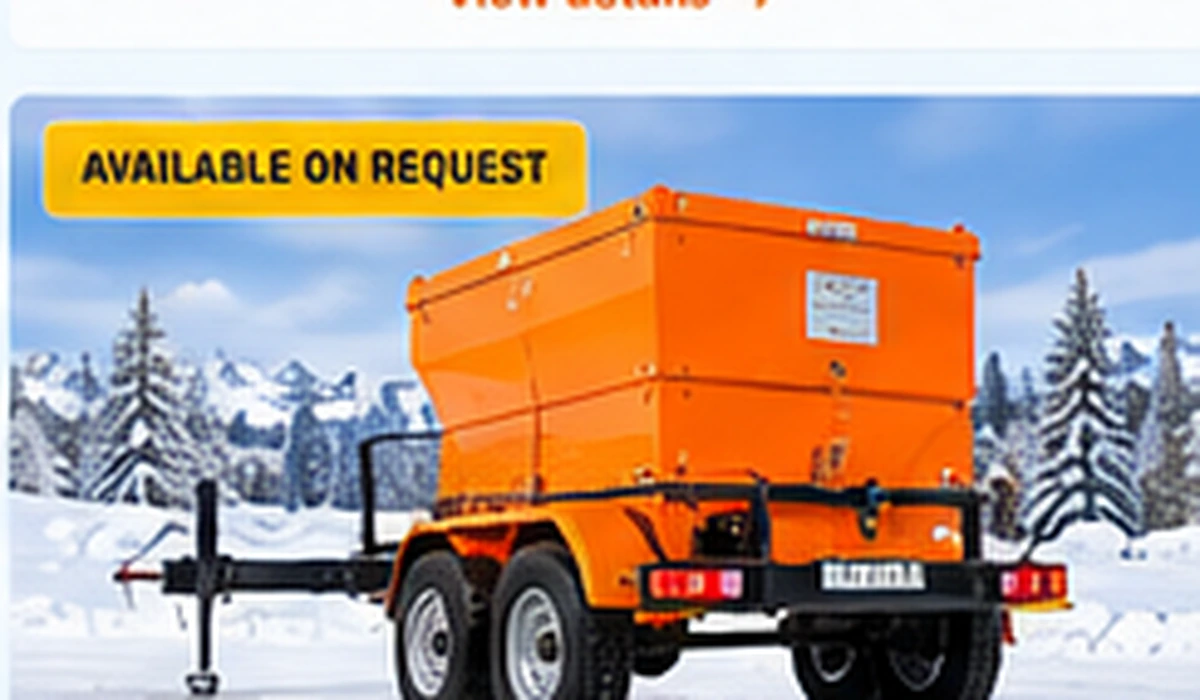 Brine sprayer / liquid de-icing unit