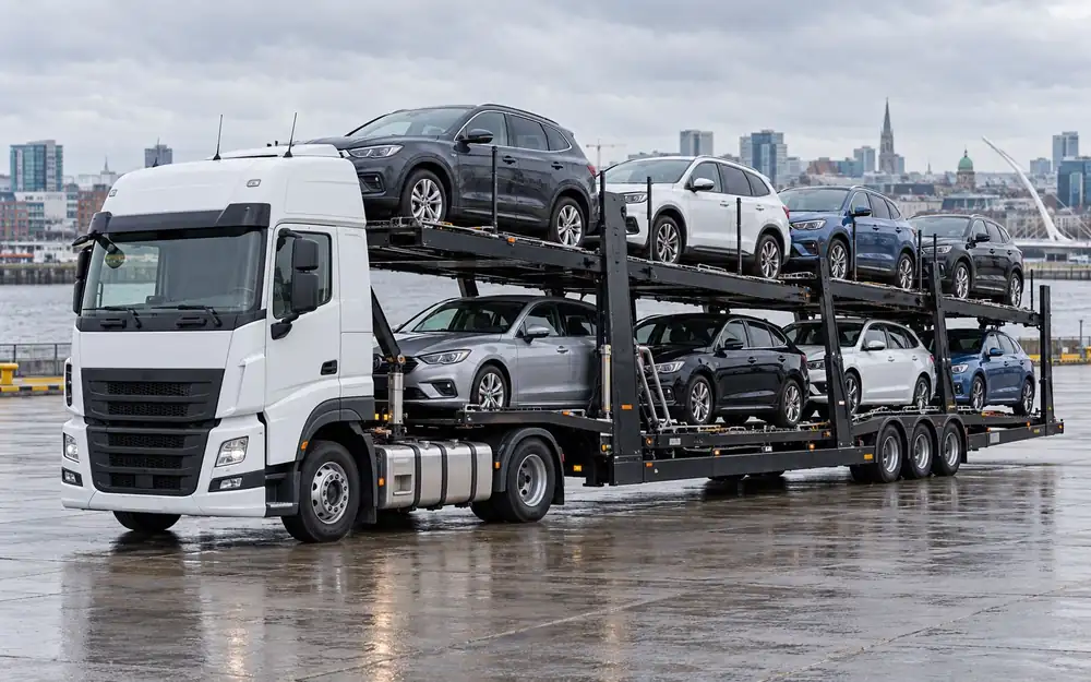 Car transporter — 8 vehicle capacity equipment image