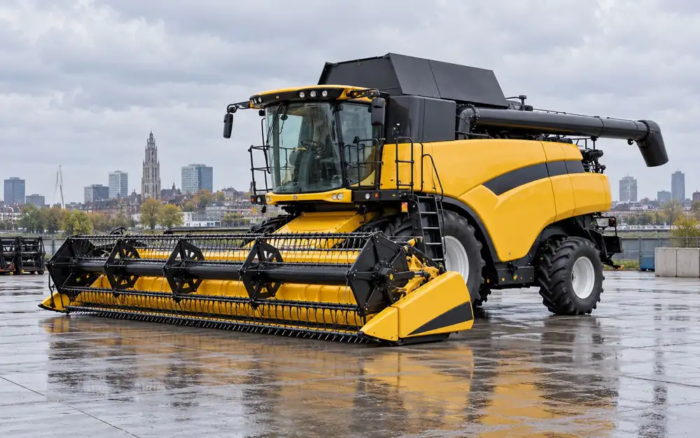 Combine harvester equipment image