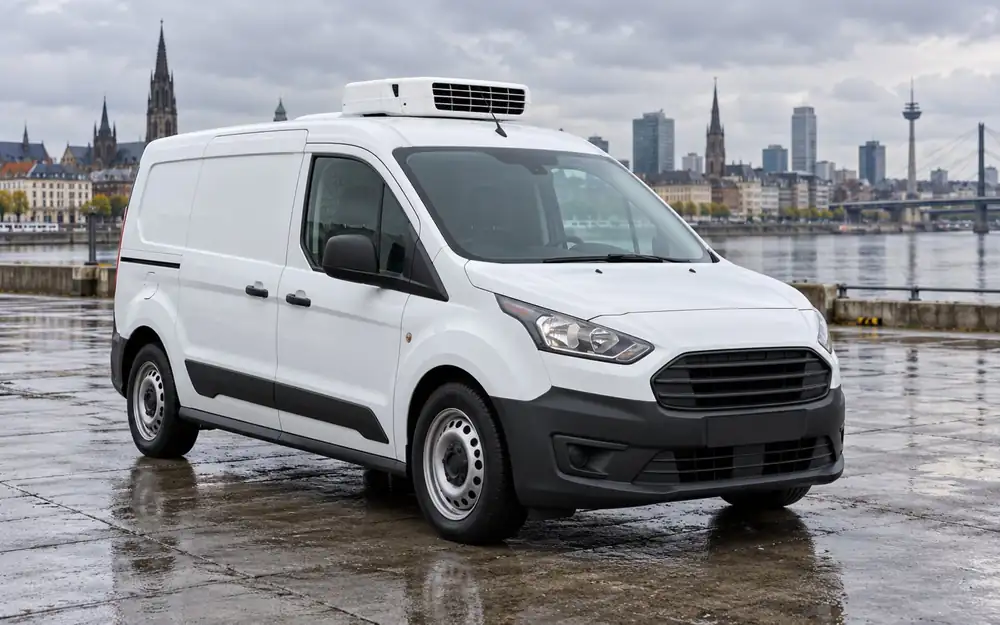 Compact refrigerated delivery van equipment image