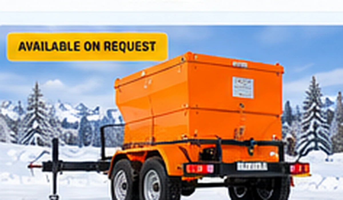 Compact salt/grit spreader