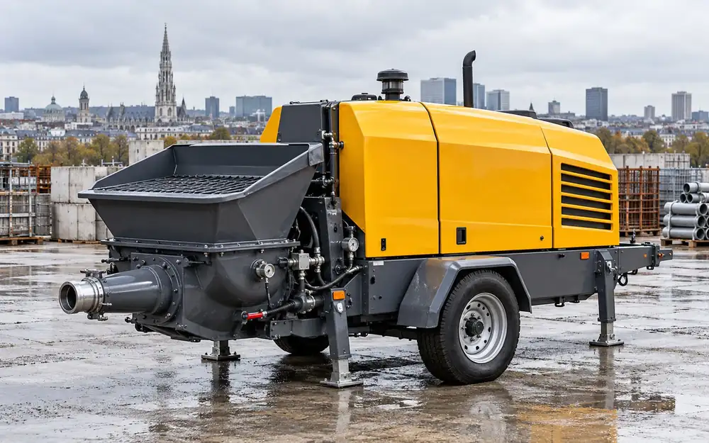 Concrete line pump equipment image