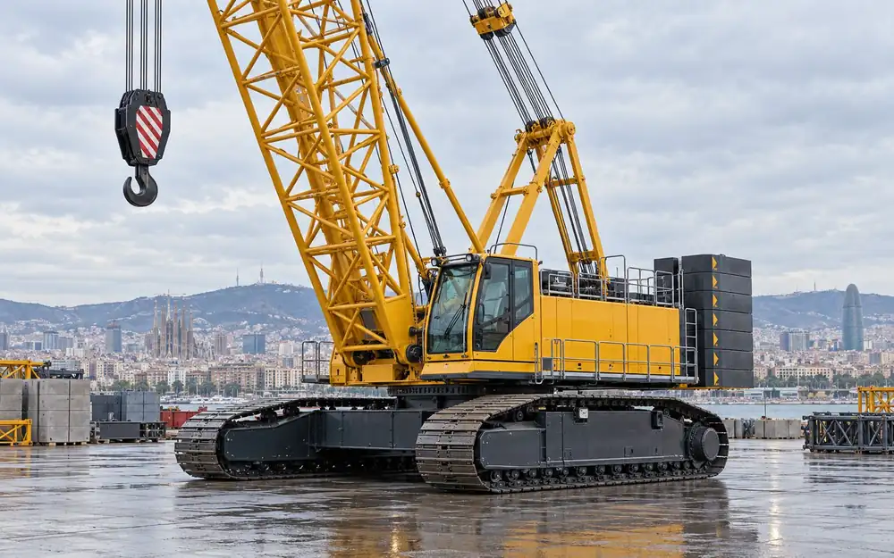 Crawler crane equipment image