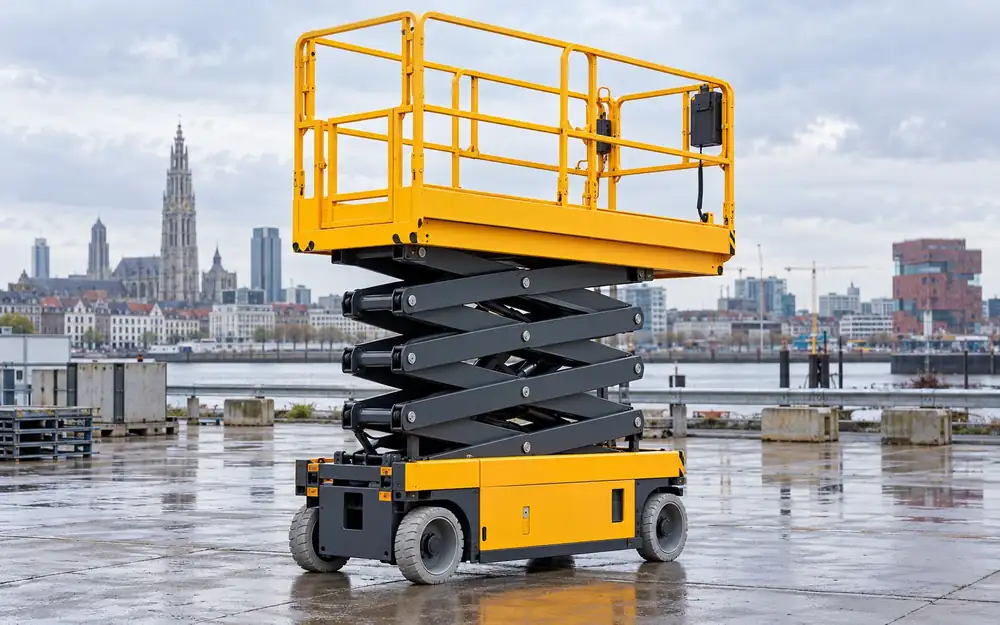 Electric scissor lift equipment image
