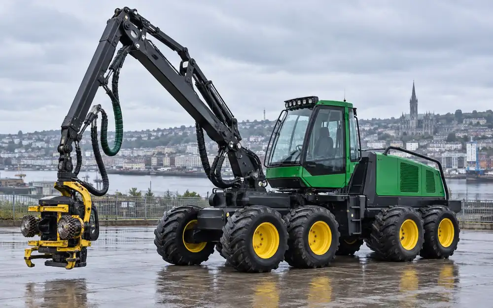 Forestry harvester equipment image