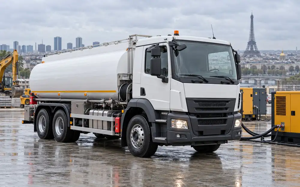 Fuel tanker truck equipment image