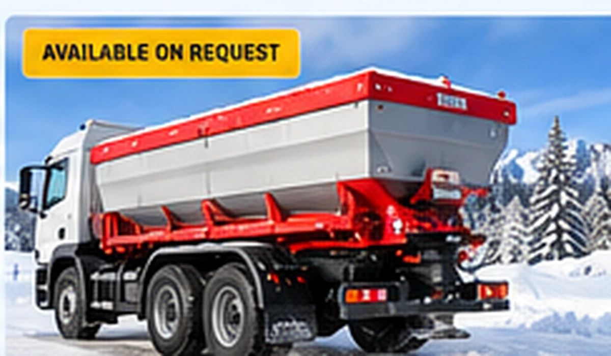 Gritter / salt spreader truck
