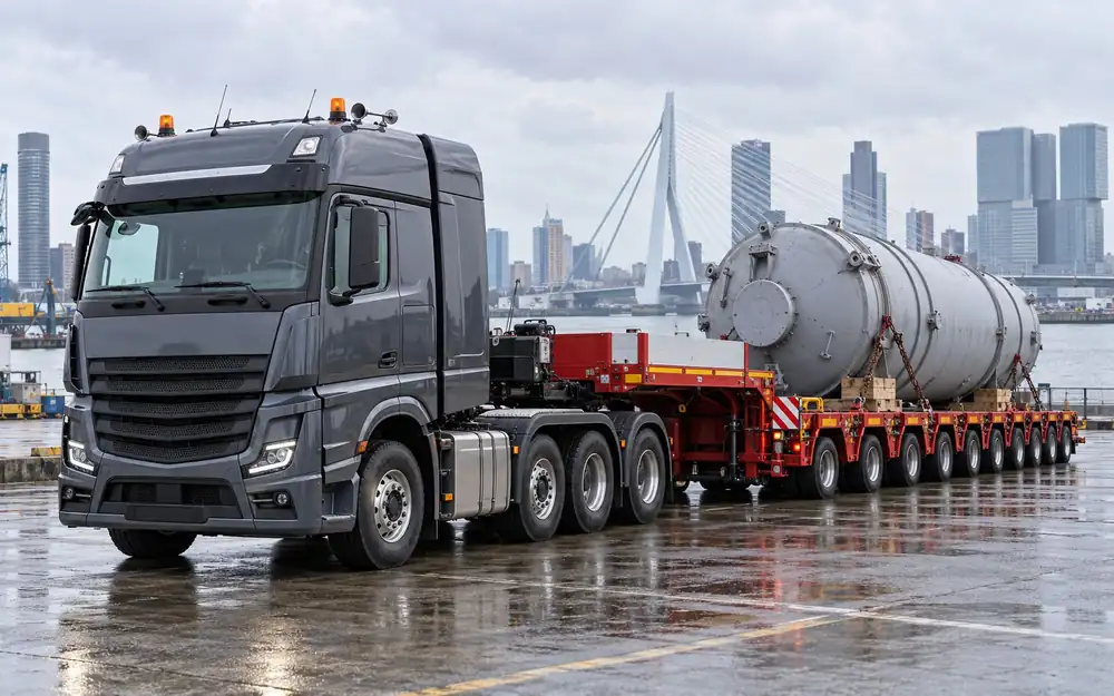 Heavy-haul tractor unit equipment image