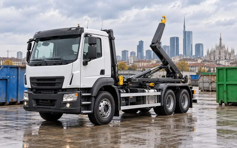 Hook-lift truck equipment image