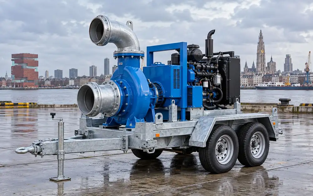 Industrial water pump equipment image