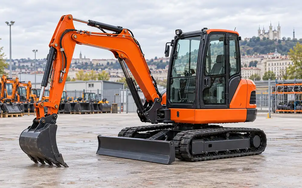 Kubota KX057-5 5T Excavator equipment image