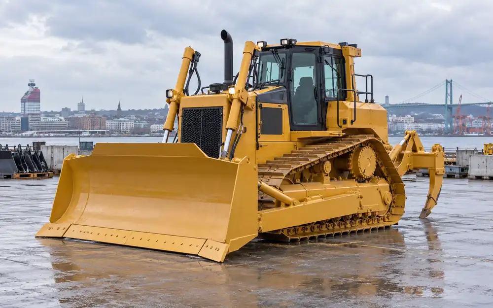 Large bulldozer equipment image