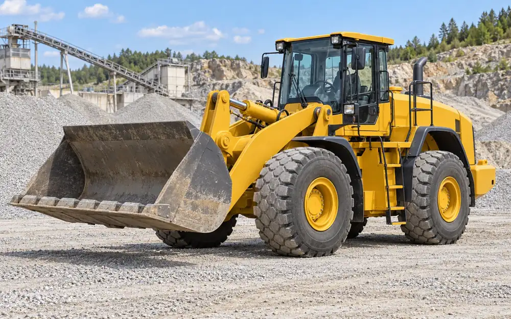 Large wheel loader equipment image