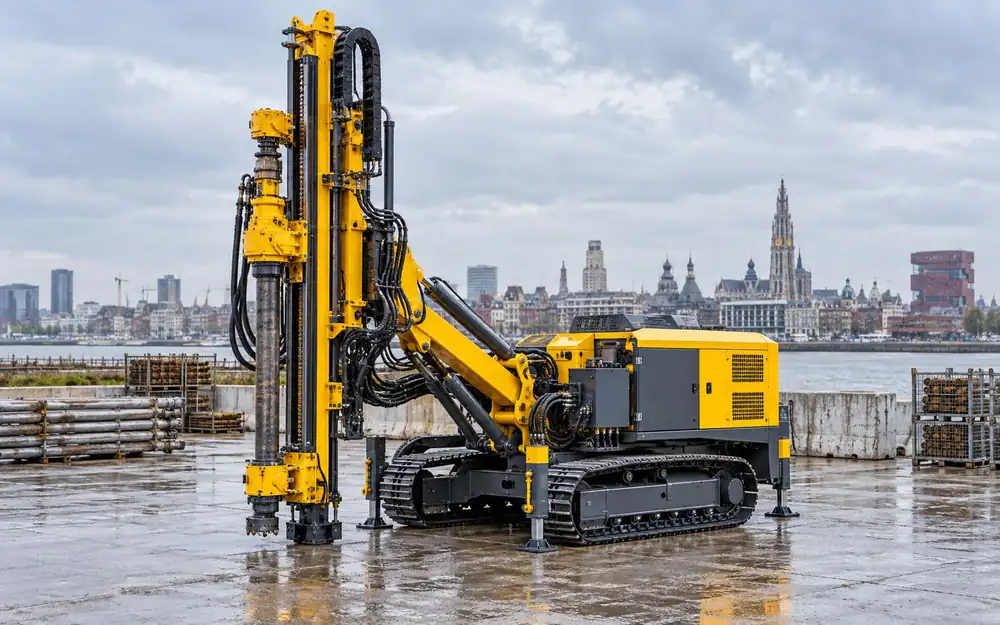 Micropile drilling rig equipment image