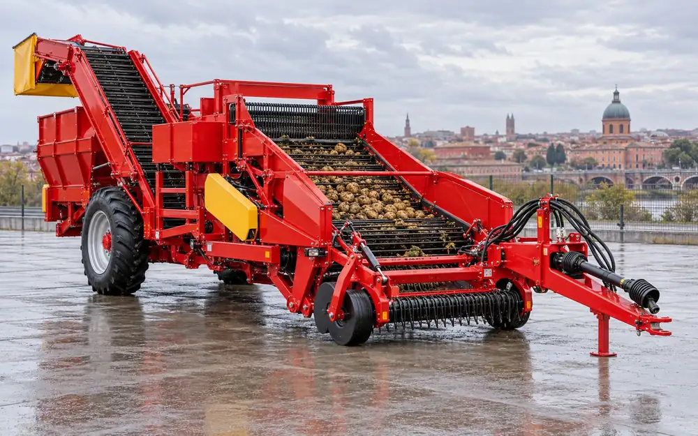 Potato harvester equipment image