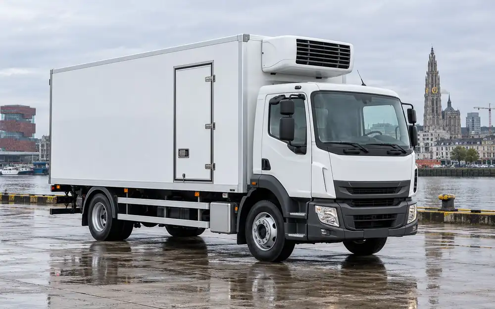 Refrigerated box truck equipment image