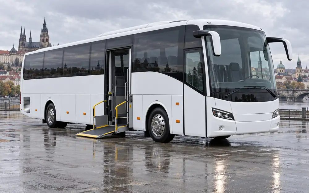 Wheelchair-accessible passenger coach equipment image